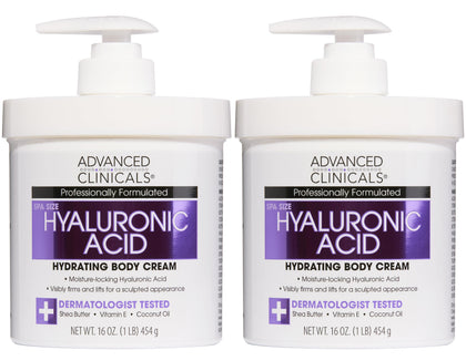 Advanced Clinicals front packaging showing 16oz jar and label benefits