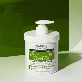 Advanced Clinicals jar on bathroom counter in nighttime routine suggesting nourishment benefit