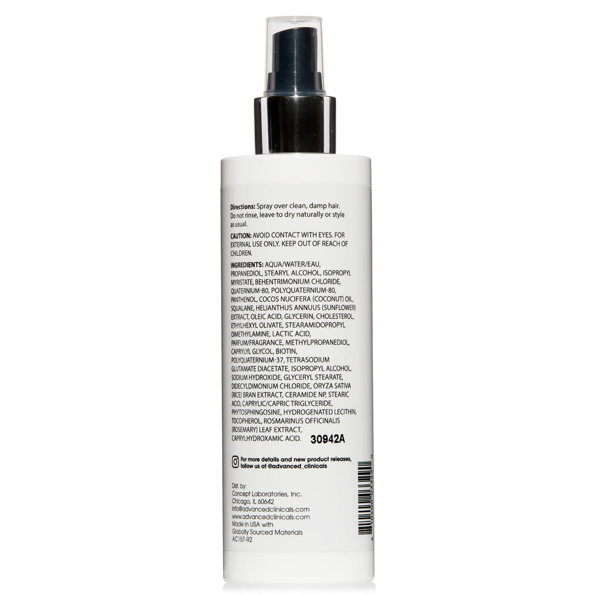 Advanced Clinicals honey ingredient visual emphasizing natural moisturizers that restore softness