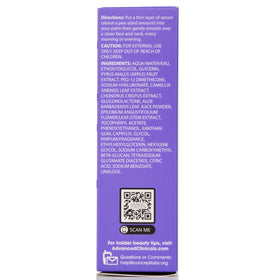 Advanced Clinicals serum paired with sunscreen for daytime layered protection