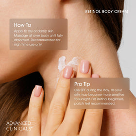 Advanced Clinicals ingredient visual with vitamin E and green tea highlighting antioxidant benefit