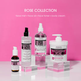 Advanced Clinicals facial mist used over makeup for refreshing set