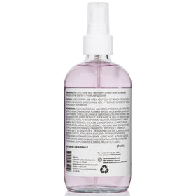 Advanced Clinicals open bottle showing clear liquid for purity and gentle hydration