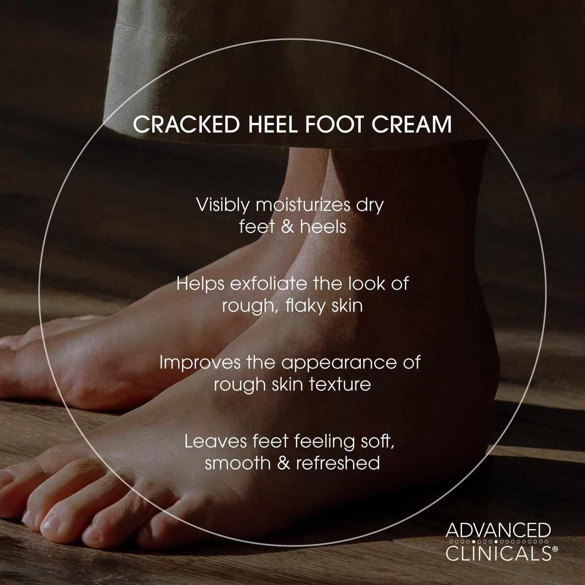Advanced Clinicals creamy texture close-up for deep hydration