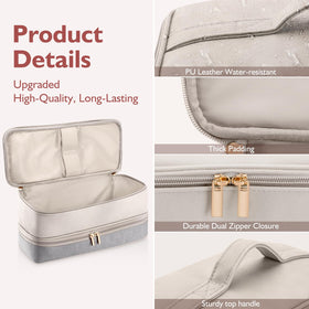 Adworte closeup of PU leather texture offering water and dust resistance