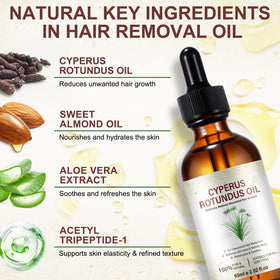 AEBEFBAW hand applying oil demonstrating easy massage and soothing benefit