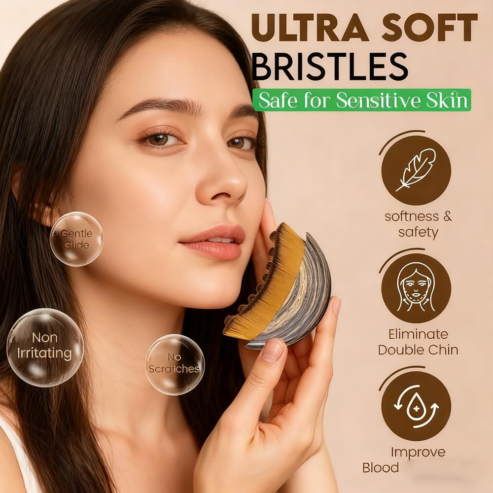 AEKI bristle close-up highlighting ultra-soft fibers for gentleness