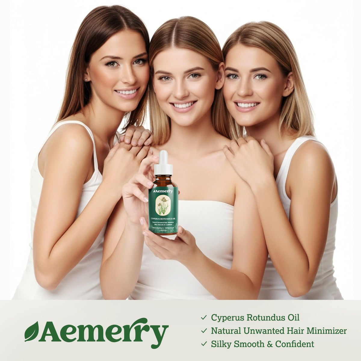 Aemerry dropper dispensing oil demonstrating controlled application and minimal waste