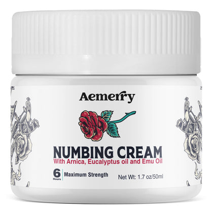 Aemerry front packaging tube displayed clearly showing product name and size