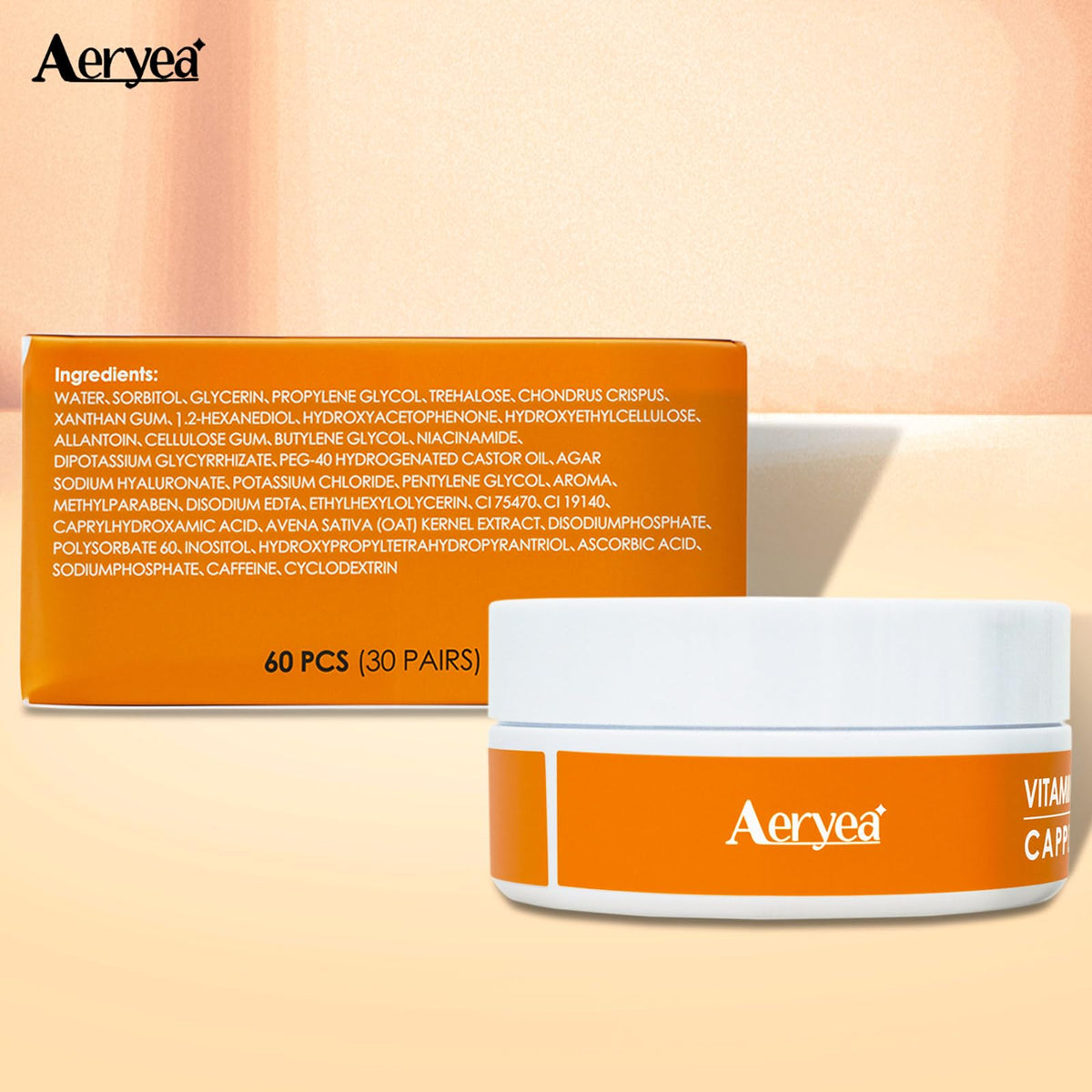 Aeryea lifestyle shot by mirror showing easy morning application