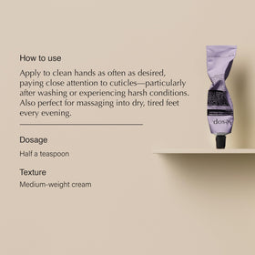 Aesop Eleos balm texture close-up highlighting rich shea butter nourishment