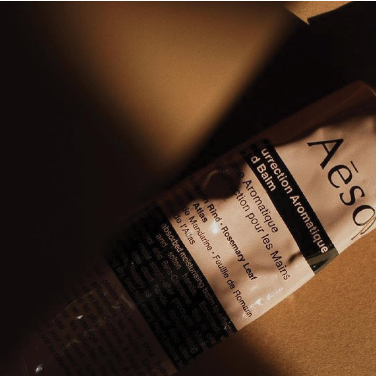 Aesop applied to cuticles showing targeted nourishment and improvement