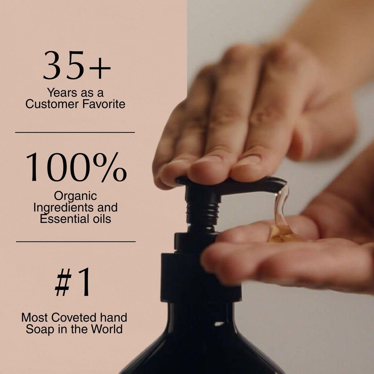 Close-up of gentle lather from Aesop showing mild cleanse and non-drying benefit