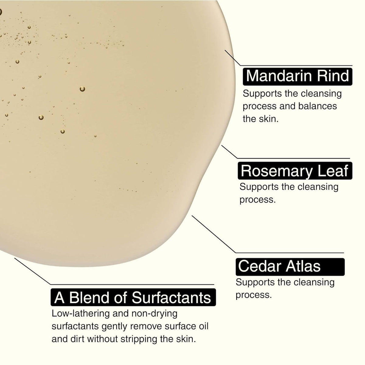 Aesop hand wash in sink illustrating cleansing action and soft skin benefit
