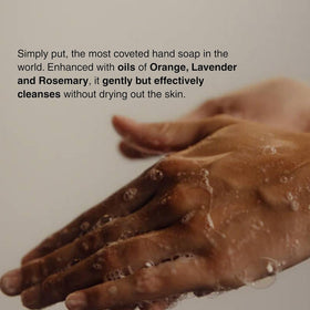 Aesop pump close-up highlighting ergonomic dispenser for easy use