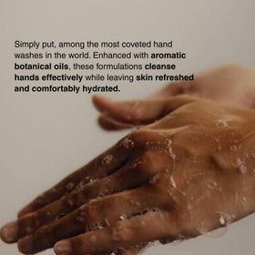 Aesop Resurrection pump dispenser close-up highlighting easy use and hygienic dispensing