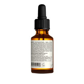 Aesop 25 mL bottle next to common objects showing travel-friendly scale