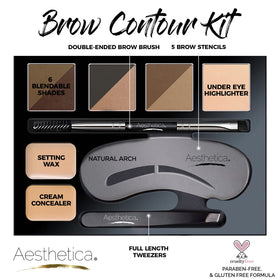 Aesthetica powder shades close-up showing blendable pigments for natural results