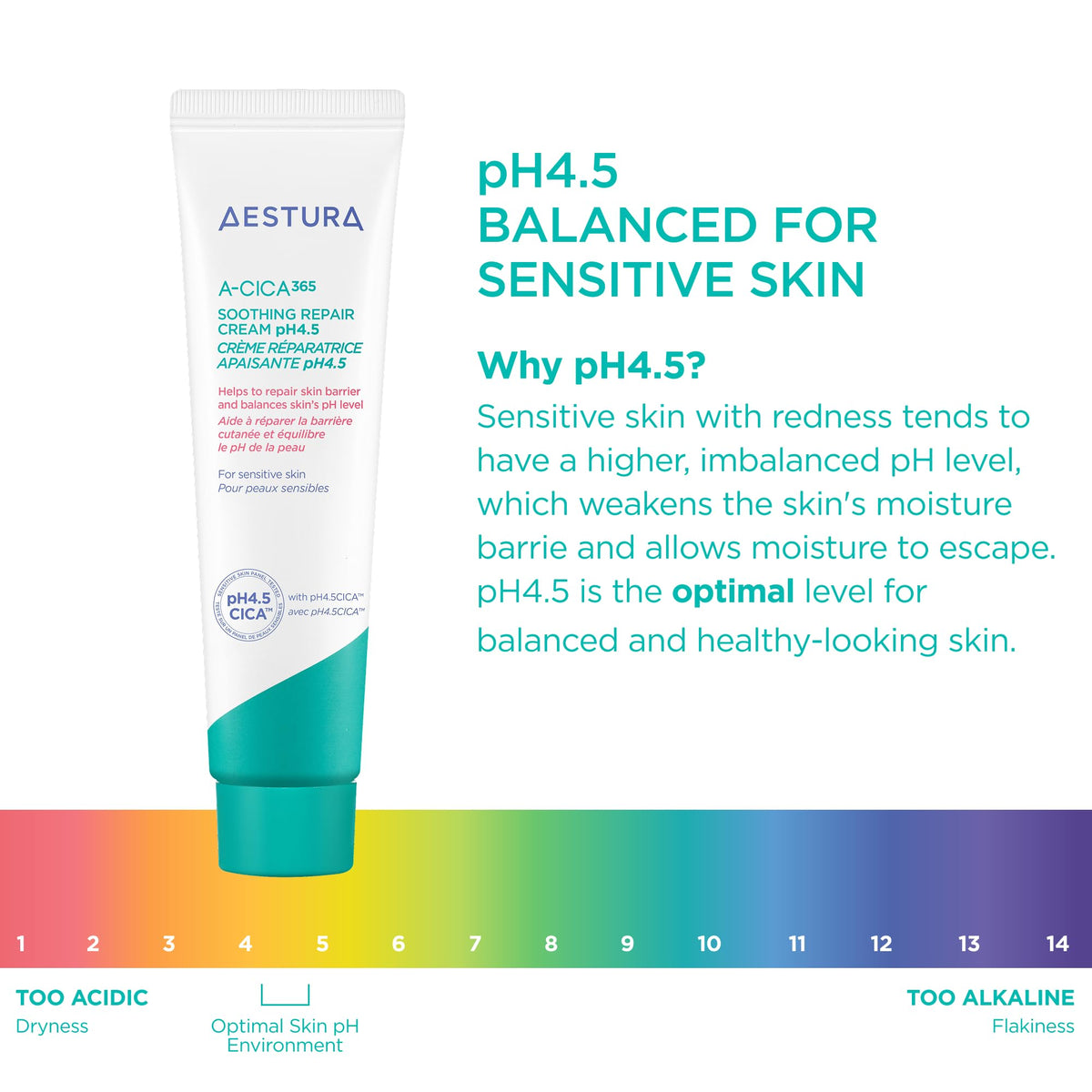 AESTURA jar in hand for size scale, convenient travel-friendly benefit