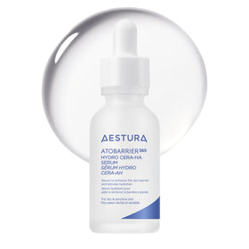 AESTURA front bottle showing clean design and easy dispensing benefit