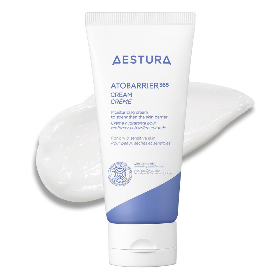 AESTURA jar front view showing product and soothing hydration benefit
