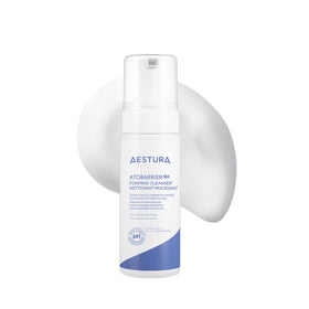 AESTURA front packaging showing gentle cleanser and benefits
