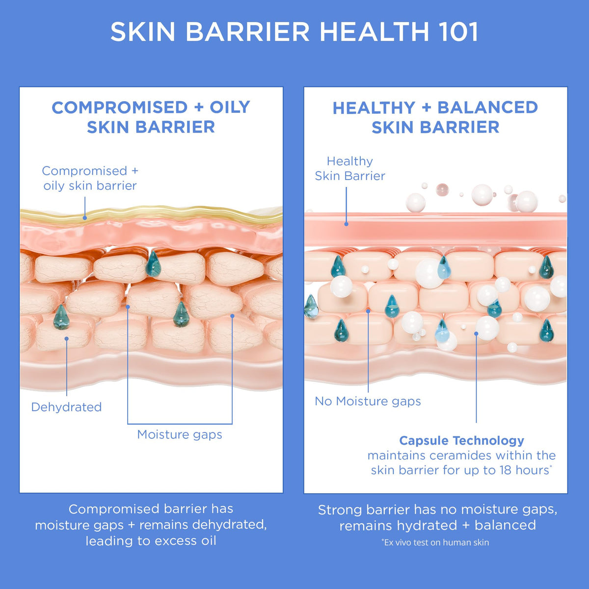 AESTURA on bathroom shelf lifestyle image portraying everyday calming skincare routine