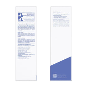 AESTURA open bottle with foam demonstrating low-friction cleanse