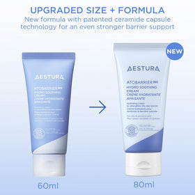 AESTURA dispenser detail illustrating hygienic, controlled product dispensing benefit