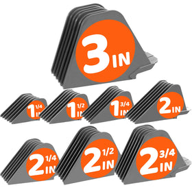 AFANSO front view of the 8-piece gray guard set showing full collection and benefits