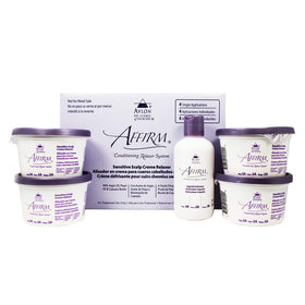 Affirm relaxer kit front packaging showing product and mild strength benefit