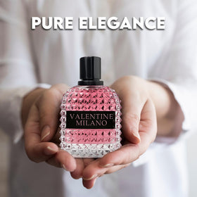 AFLUXE bottle staged on dresser conveying sophisticated everyday use