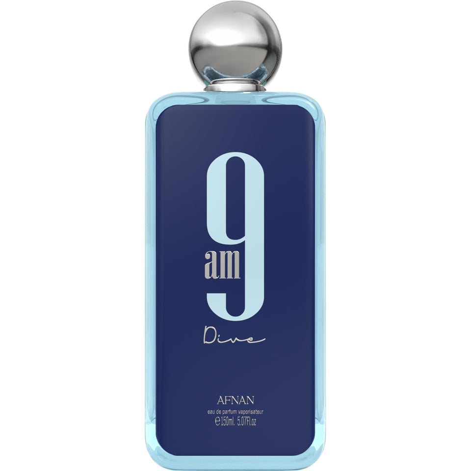 Afnan 9PM Rebel front bottle shot showing design and elegant unisex appeal