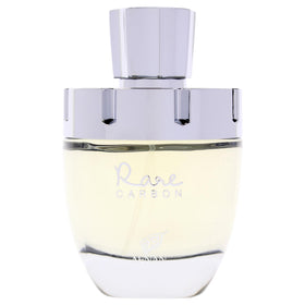 Afnan Rare Carbon close-up spray nozzle emphasizing precise application benefit