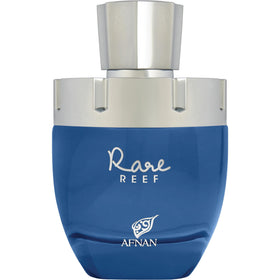 Afnan Rare Reef front bottle showing clean design and premium feel
