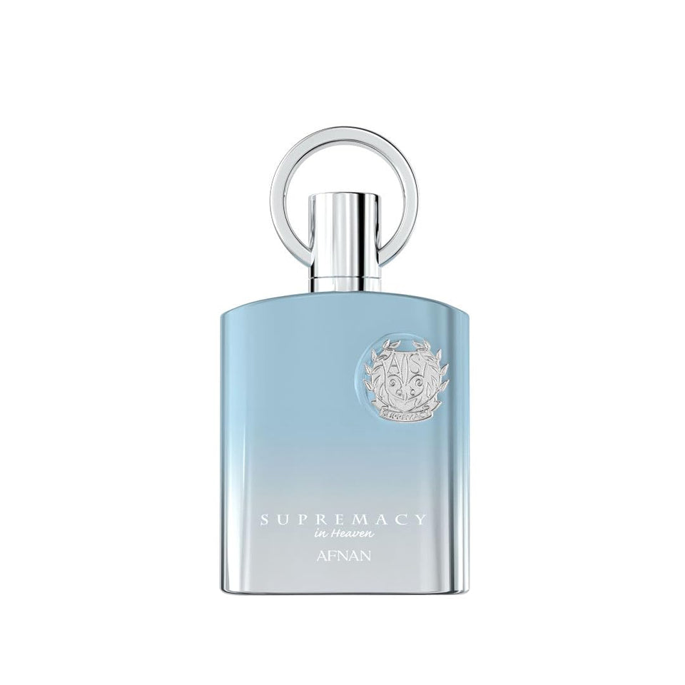 Afnan bottle front view showing elegant design and easy identification