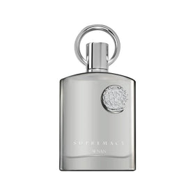 Afnan bottle front view showing sleek design and confident appeal