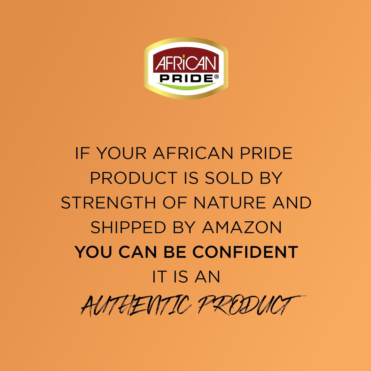 African Pride jar held in hand to show 8oz scale and portability