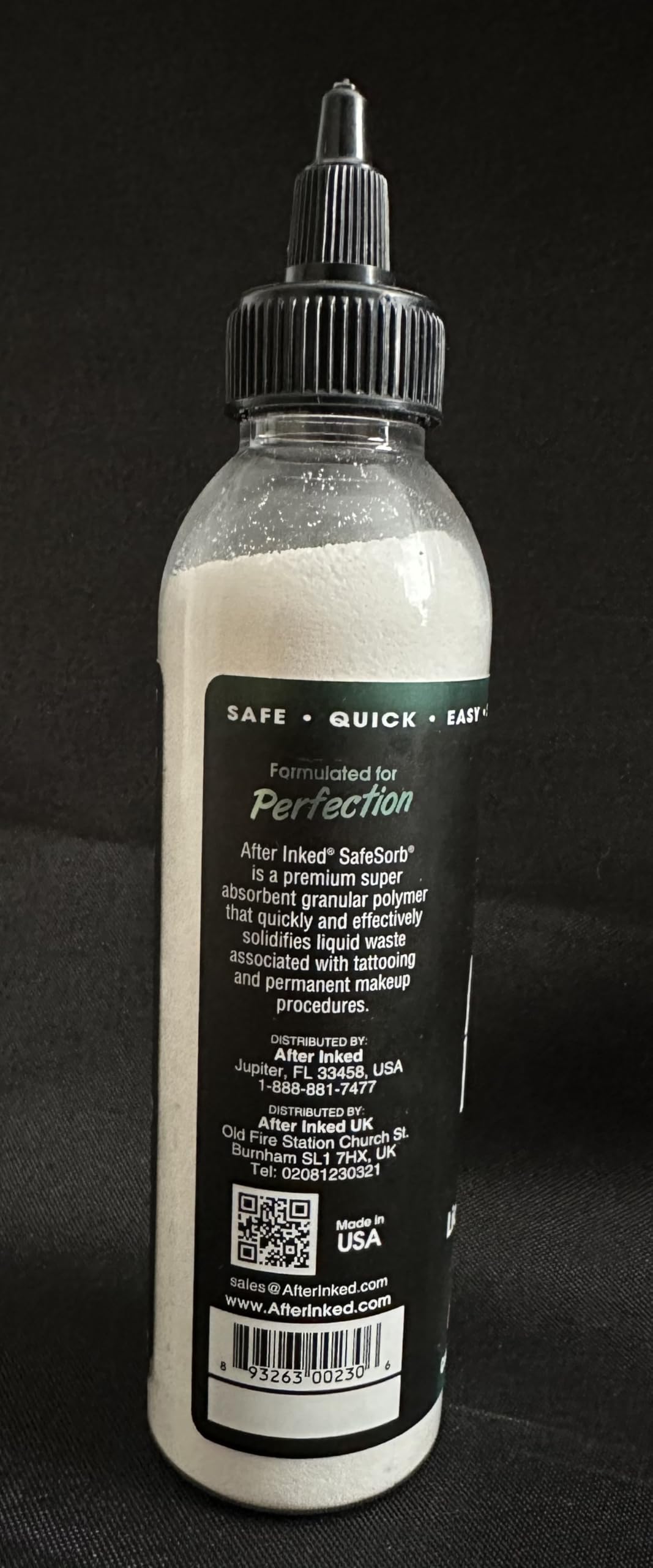 After Inked label and directions clear for correct dosing and safe use