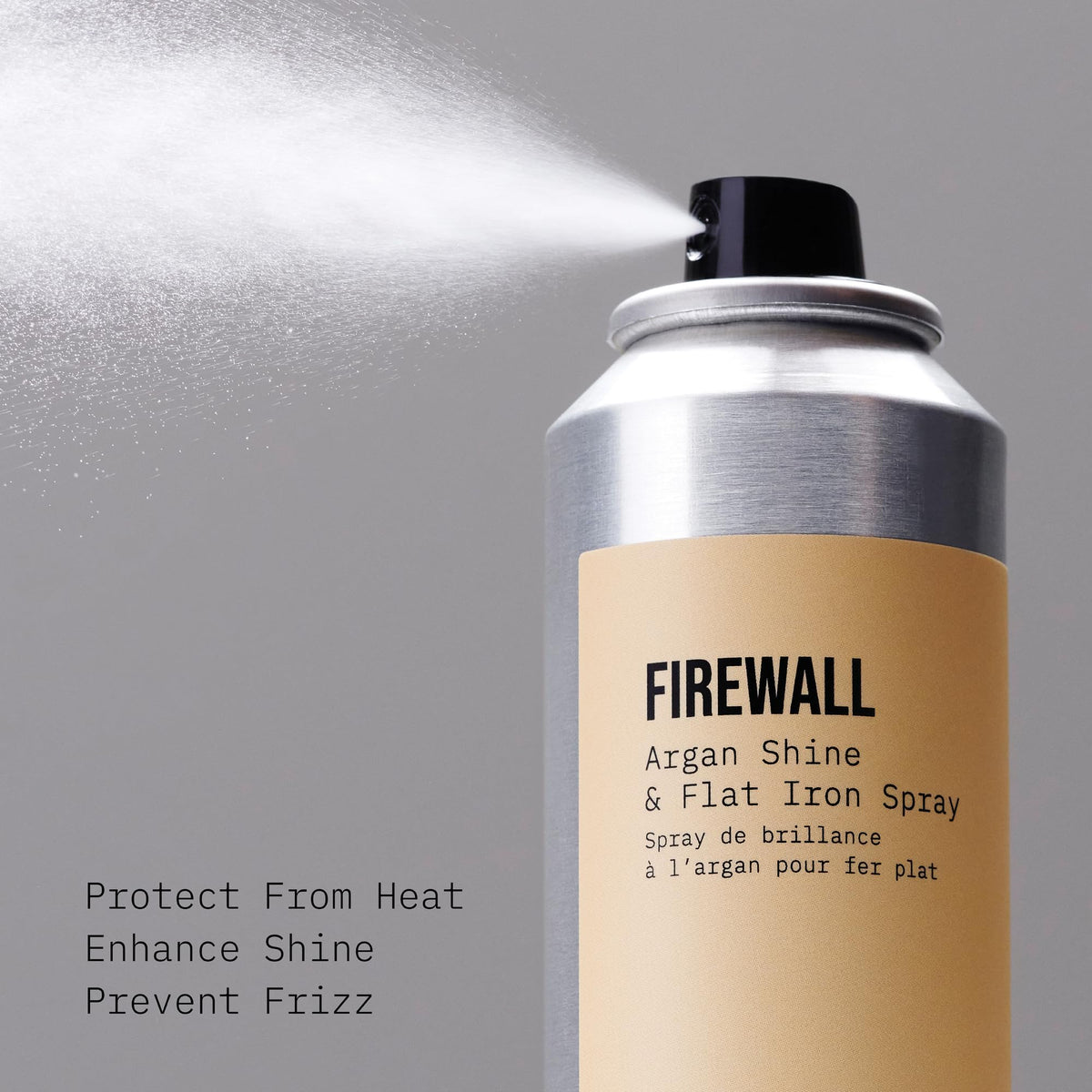AG Care Firewall argan oil drop closeup highlighting shine boost