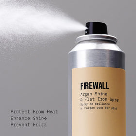 AG Care Firewall argan oil drop closeup highlighting shine boost