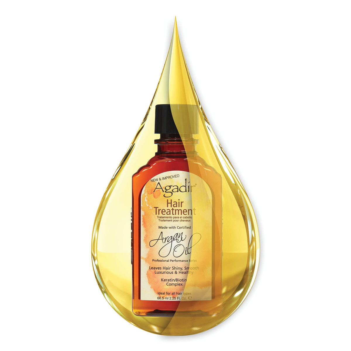 Agadir applied to wet hair demonstrating reduced drying time and smoothness