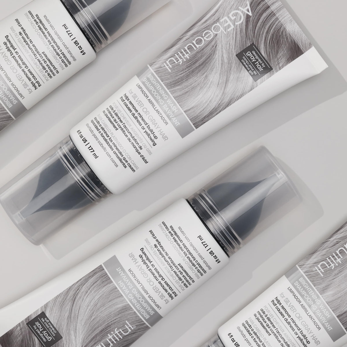 AGE beautiful activated charcoal close-up highlighting impurity removal