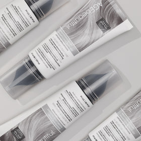 AGE beautiful activated charcoal close-up highlighting impurity removal
