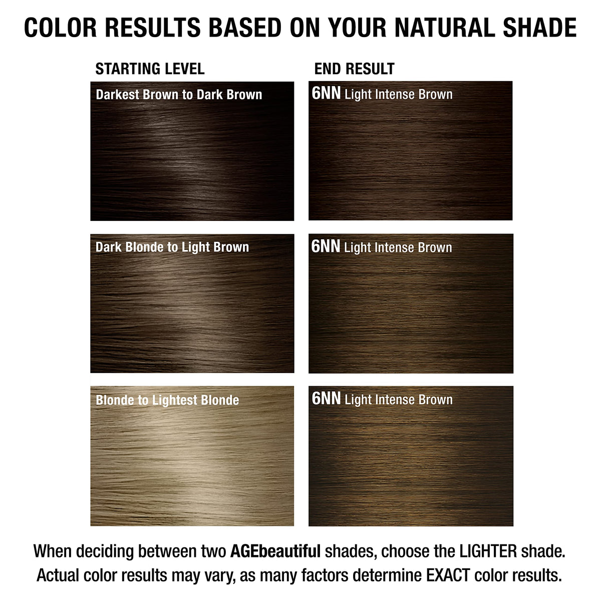 AGE beautiful styled hair lifestyle shot highlighting natural shine and voluminous finish