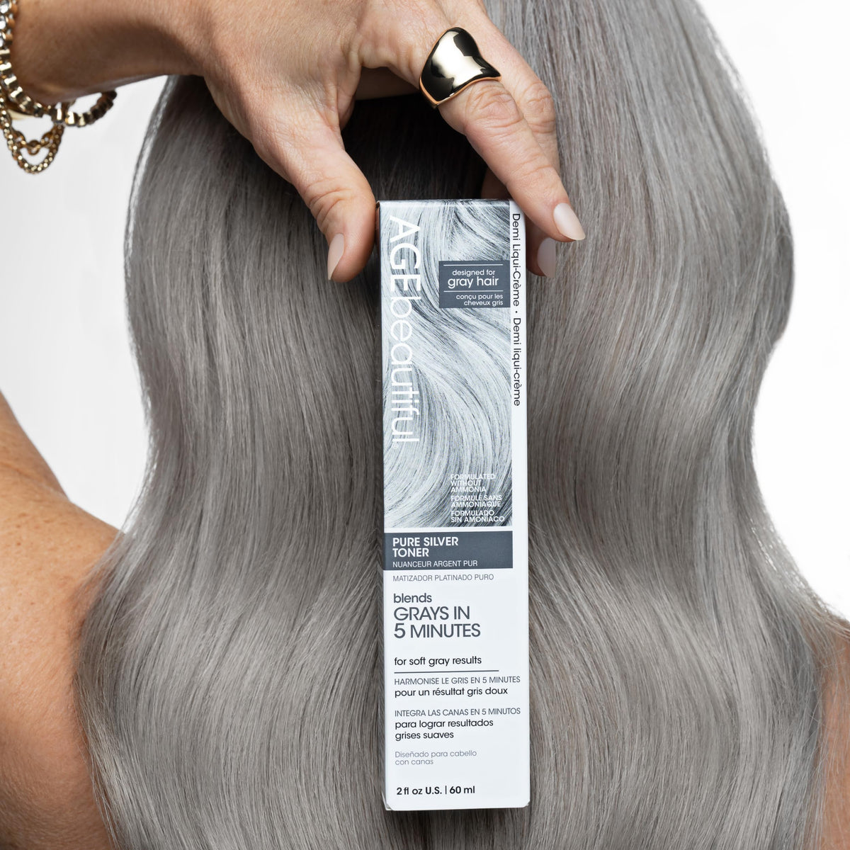 AGE beautiful cream texture close-up illustrating smooth, spreadable formula