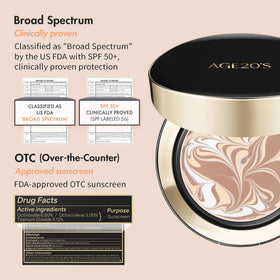 AGE20'S application with contour puff for easy, even coverage benefit