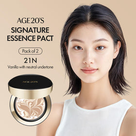 AGE20'S compact inside a handbag lifestyle shot showing on-the-go touch-up ease