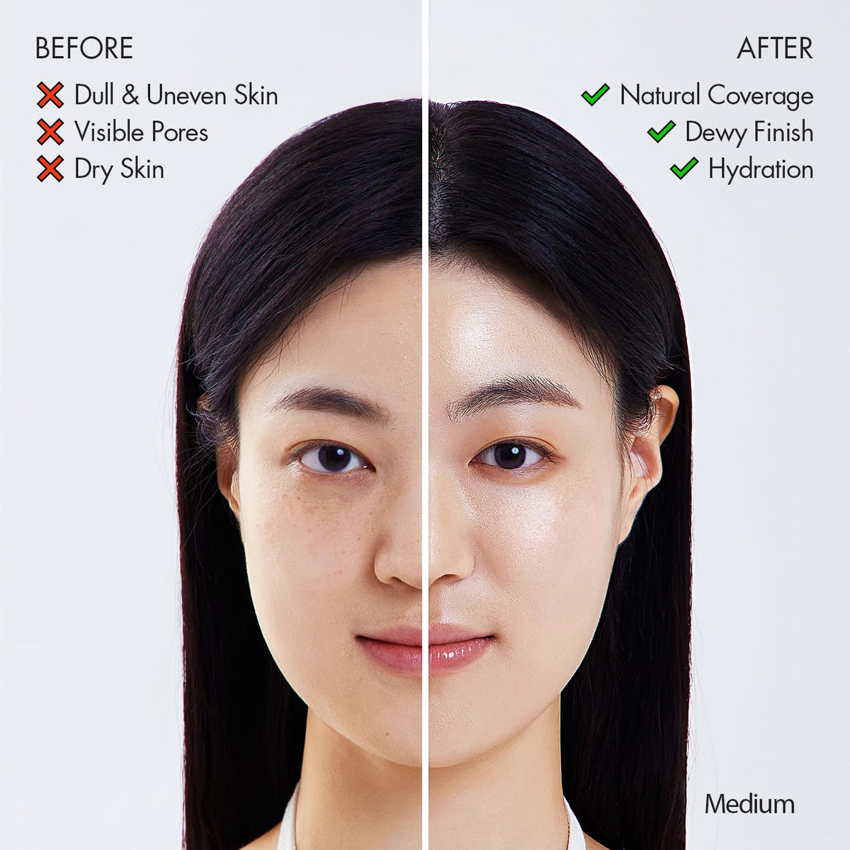 AGE20'S cream texture close-up demonstrating hydrating, non-cakey finish