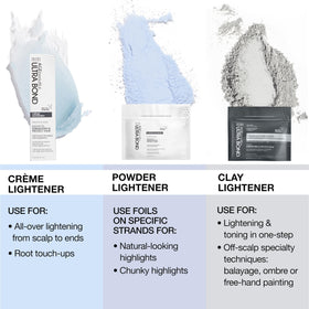 AGEbeautiful being applied in foil for precise highlights and even lift